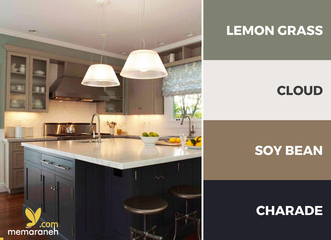 انتخاب رنگ در طراحی آشپزخانه